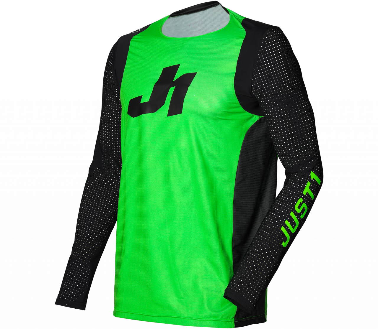 JUST1 JERSEY YOUTH J-FLEX ARIA FLUO GREEN - BLACK