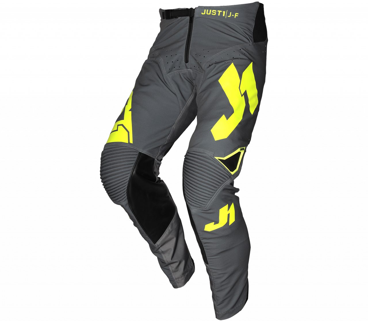 Pants J-Flex Aria Dark Grey - Fluo Yellow