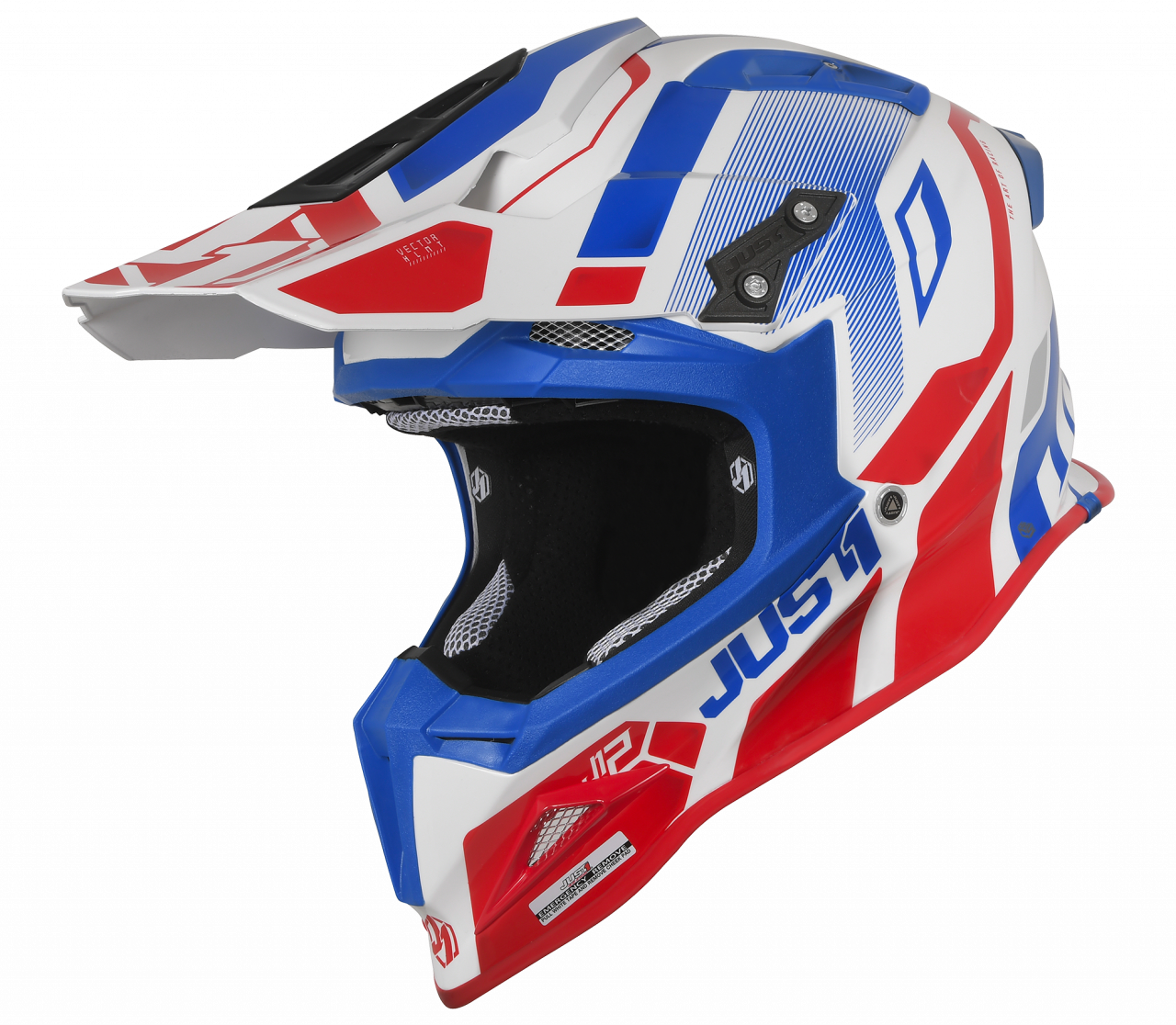 JUST1 J12 VECTOR RED/ BLUE/ WHITE