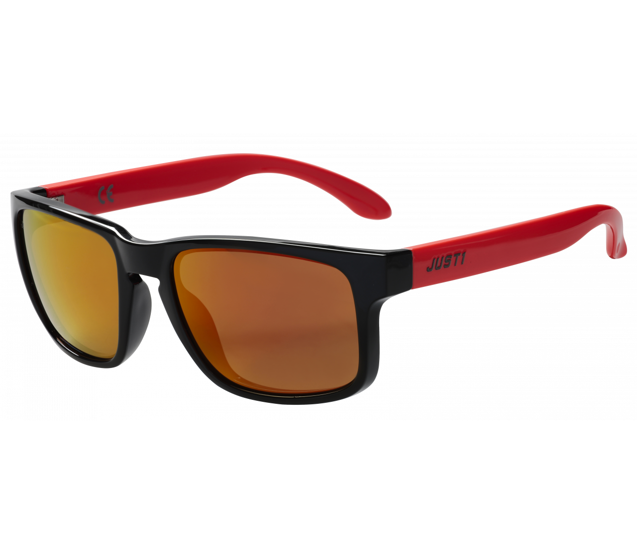 Kickflip Orange-Black with Mirror Red Lens
