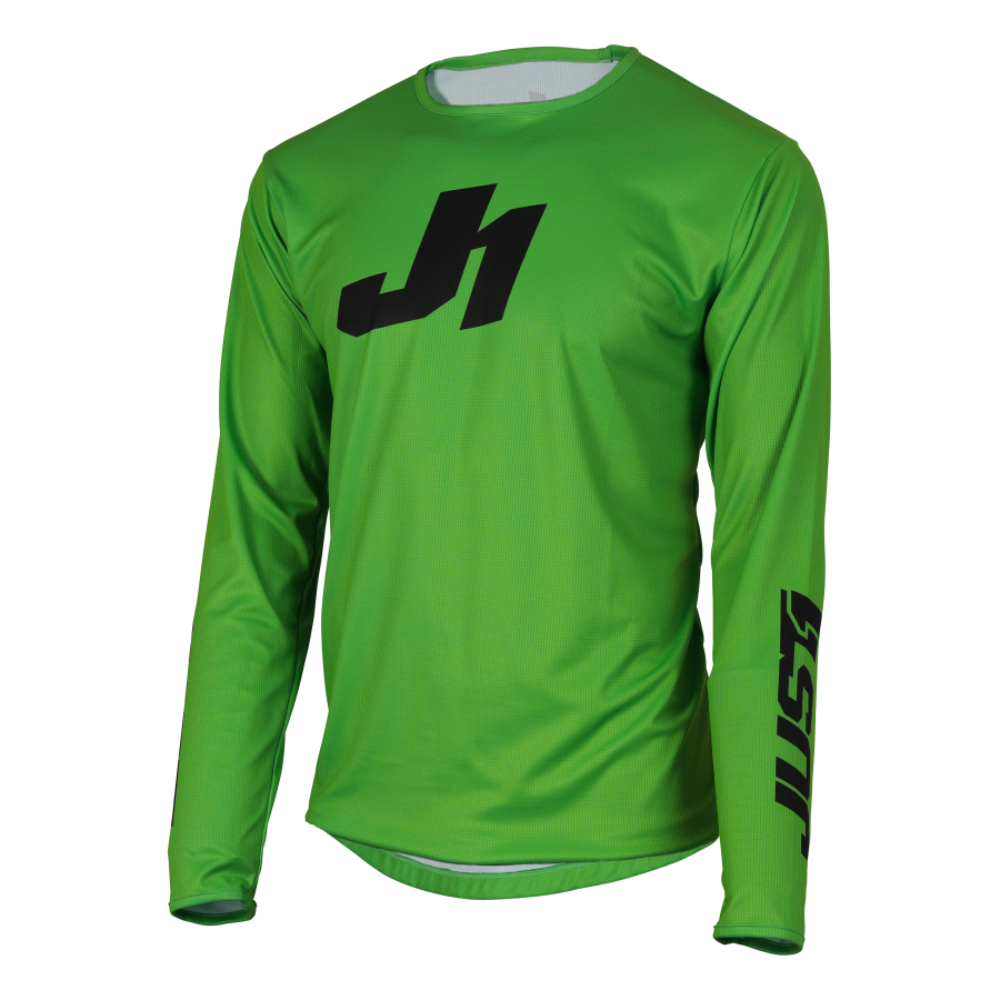 JUST1 JERSEY J-ESSENTIAL YOUTH SOLID FLUO GREEN