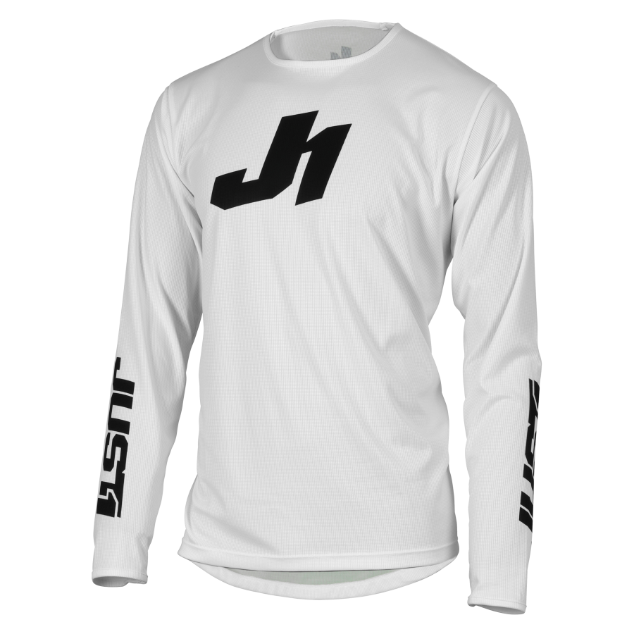 JUST1 JERSEY J-ESSENTIAL YOUTH SOLID WHITE