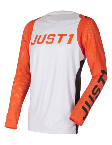 Jersey J-Flex Adrenaline White - Orange