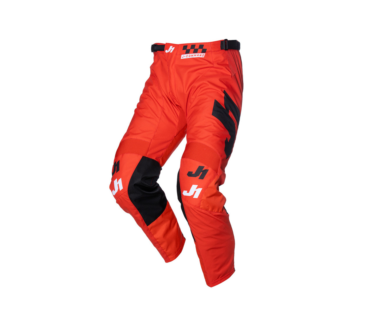 JUST1 PANTS J-COMMAND COMPETITION RED BLACK WHITE