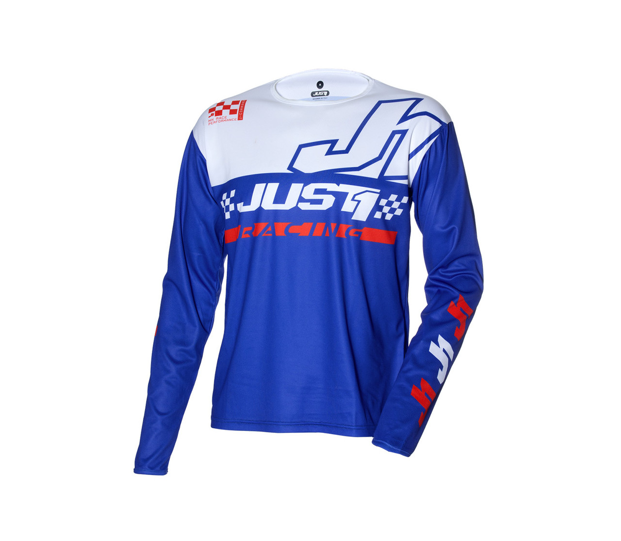 JUST1 JERSEY J-COMMAND COMPETITION BLUE RED WHITE
