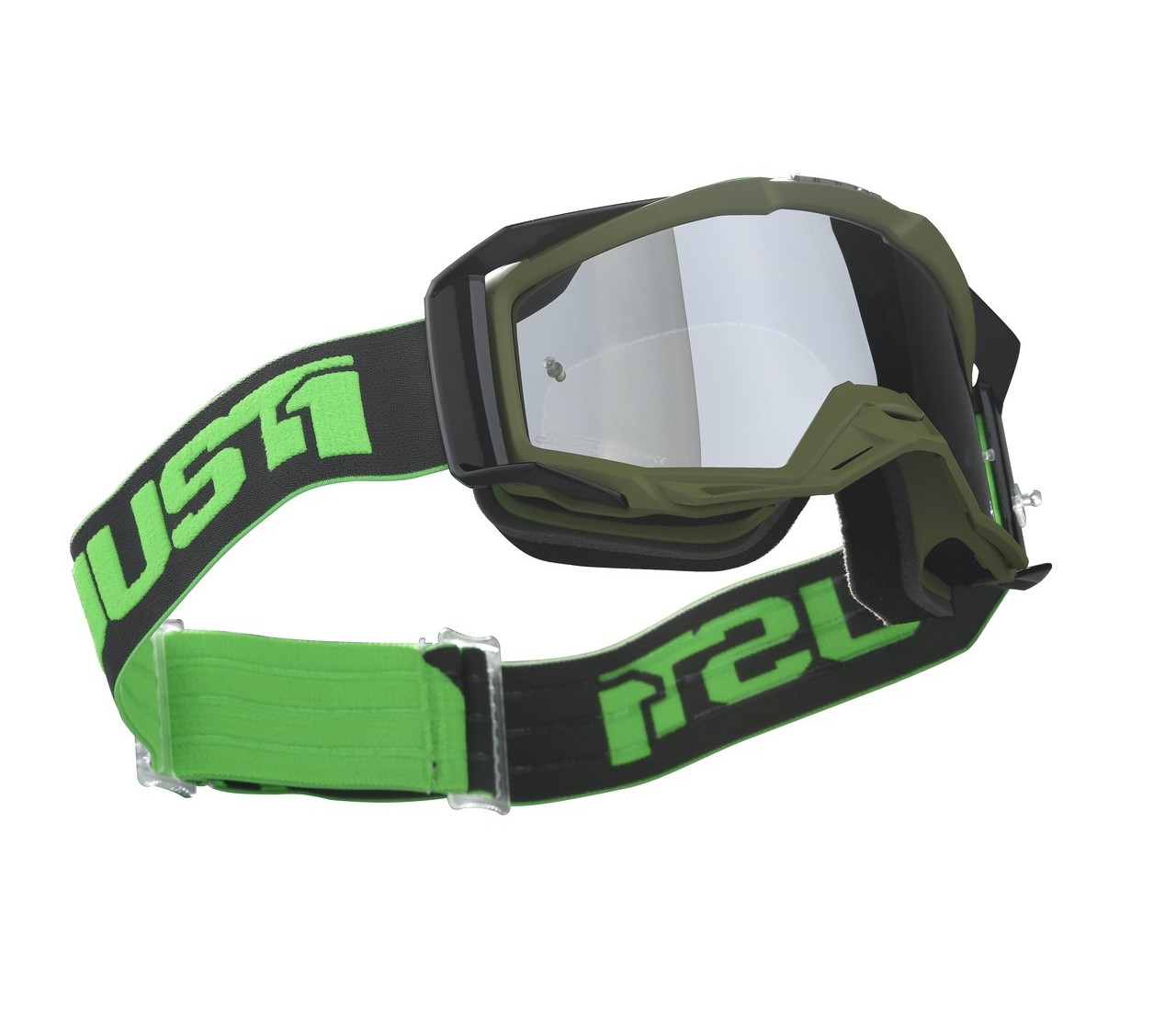 JUST1 GOGGLE IRIS TRACK ARMY GREEN
