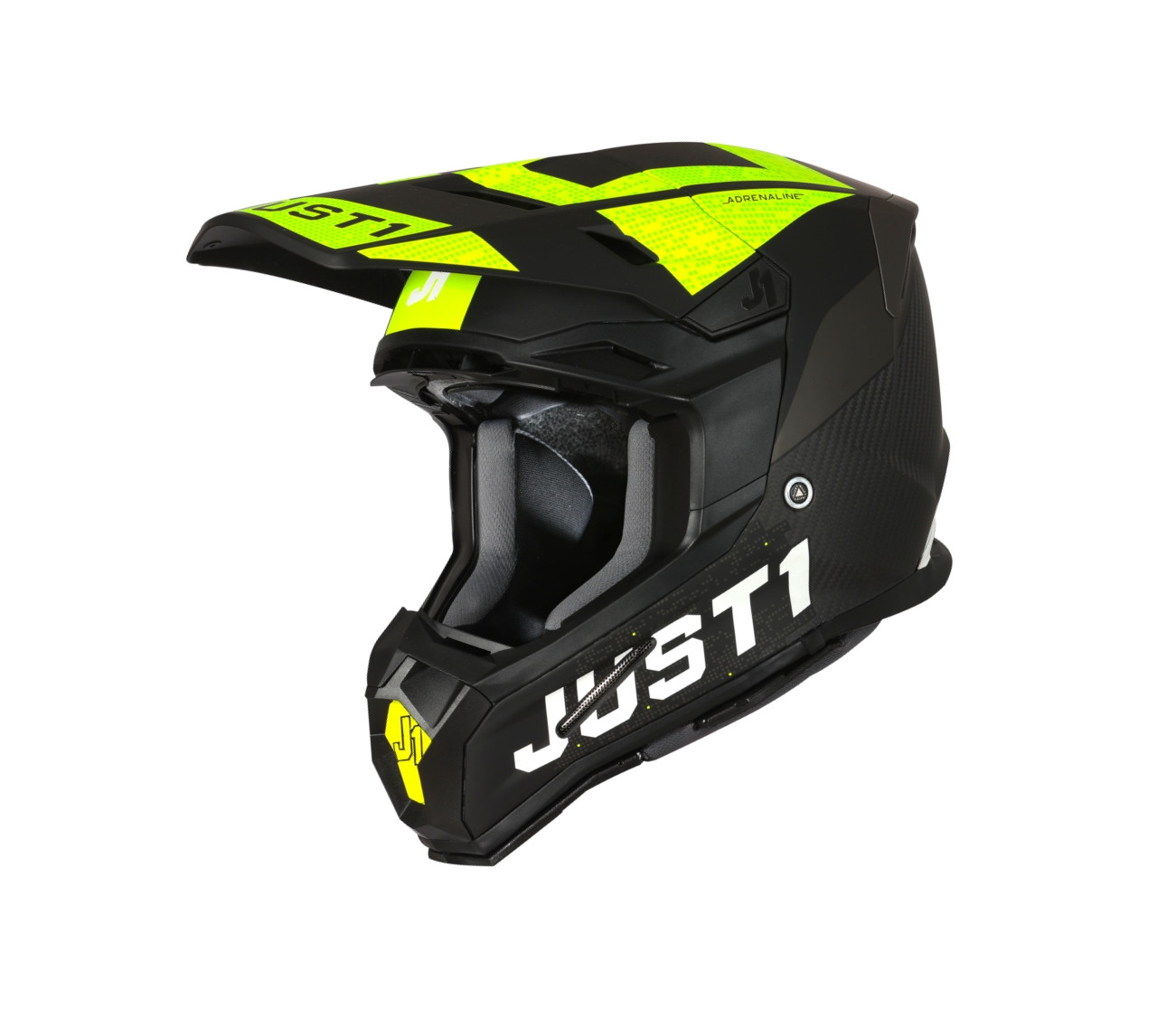 JUST1 J22 YOUTH ADRENALINE FLUO YELLOW CARBON