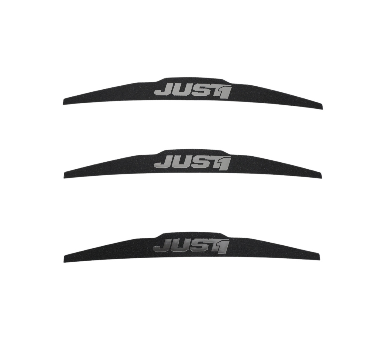 JUST1 Roll Off Clear Mudvisor (3 pack) (36 mm)