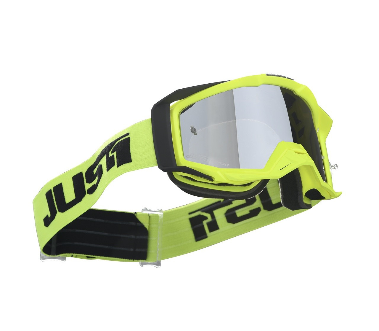 JUST1 GOGGLE IRIS TRACK YELLOW FLUO