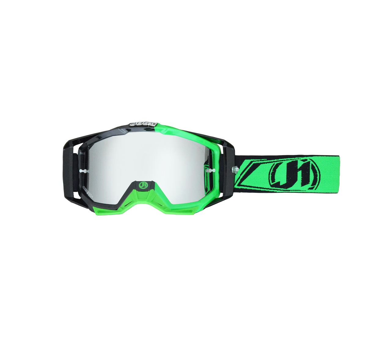 Just1 Goggle Iris Carbon Fluo Green